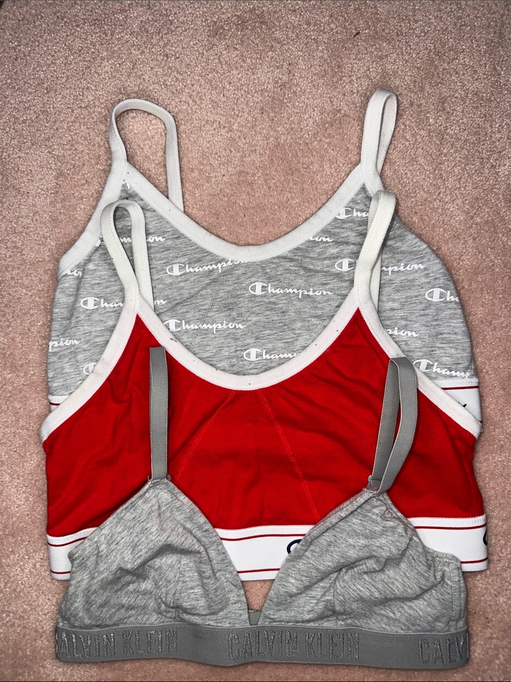 Champion & Calvin Klein Sports Bra Bundle 2 Champion 1 CK